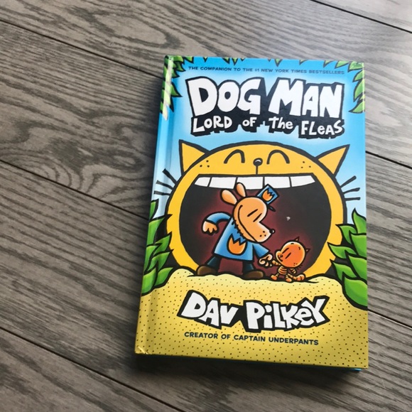 Dog man lord of the fleas book